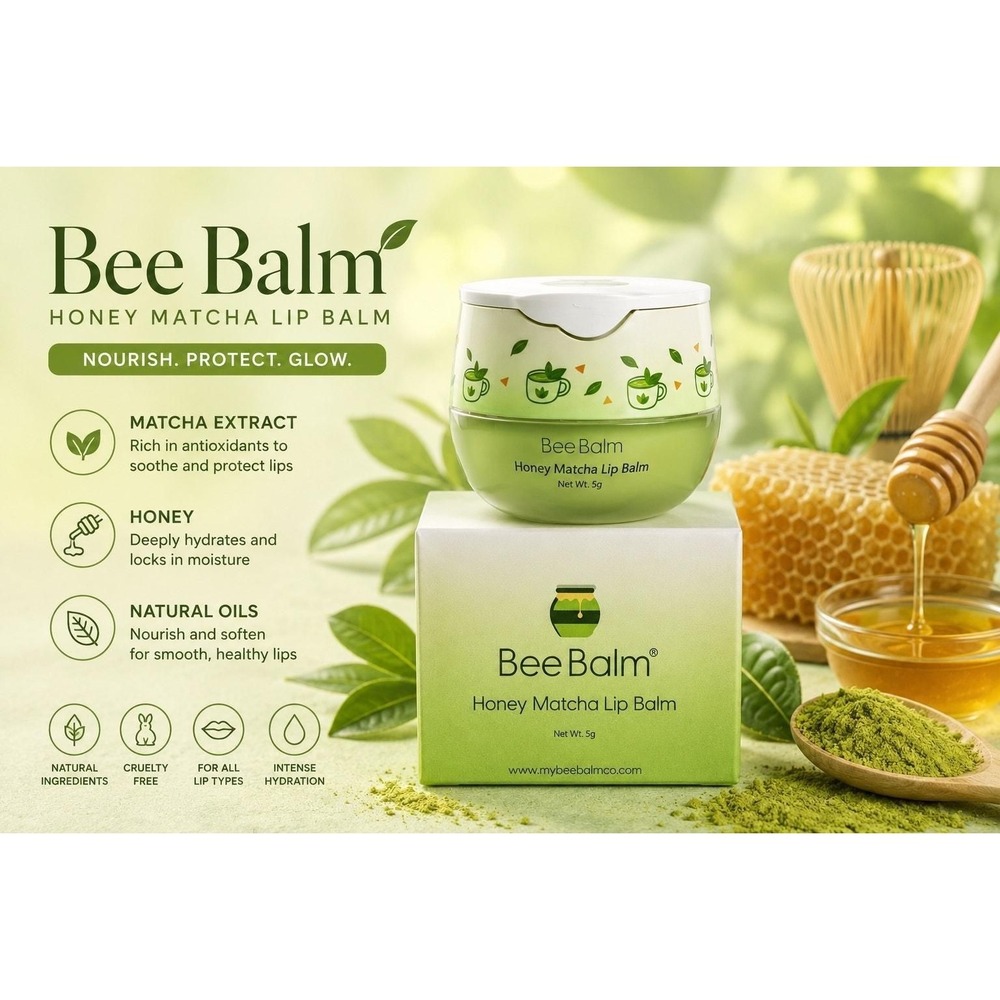 Bee Balm Honey Matcha - Limited Edition